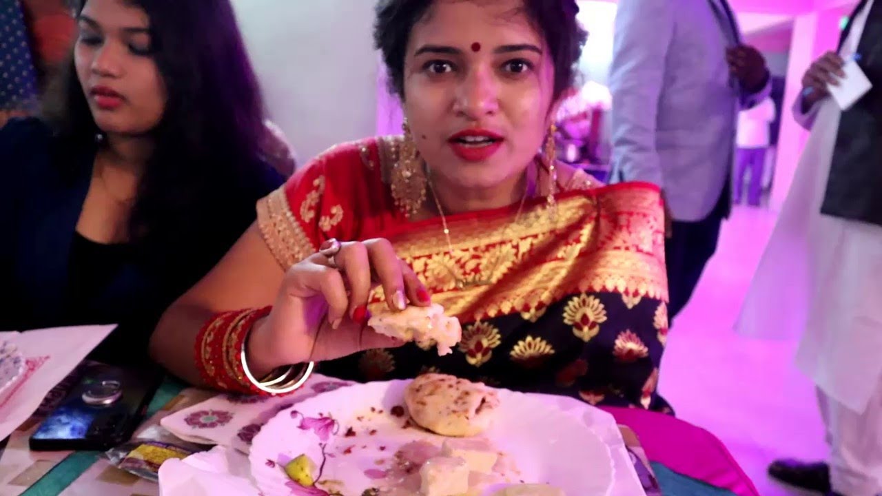 Biyea Barite Heavy Khoa Daoa | Chicken Tandoori | Golda Chingri | Mutton | Vetki Paturi | Pulao Rice