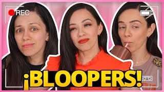 ERRORES, TROPIEZOS, MANCHAS, CHISME! TODO LO QUE SE CORTA DE LOS VIDEOS Y USTEDES NO VEN! | BLOOPERS