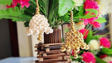 Bell | beaded Christmas bell | Making beaded bell ornament for Christmas decoration