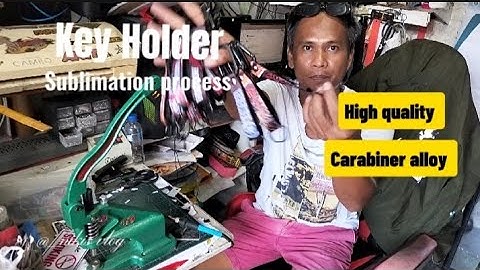 Key holder making subli process 👌