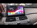 2008/2011 Honda Acord EX-L pantalla de 10.1 android 8.1