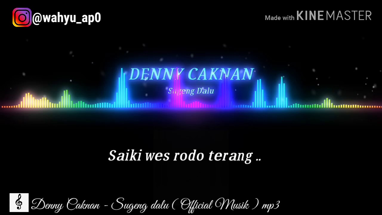 Denny Caknan Sugeng dalu ( wahyu channel ) lirik mp3 Denny Caknan Sugeng dalu ( wahyu channel ) lirik mp3