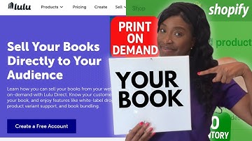 How to Sell Custom Books with Lulu | Full Print-on-Demand Tutorial