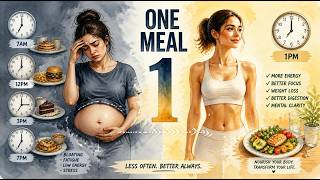 One Meal a Day (OMAD) for 30 Days -- What it Does to Your Body