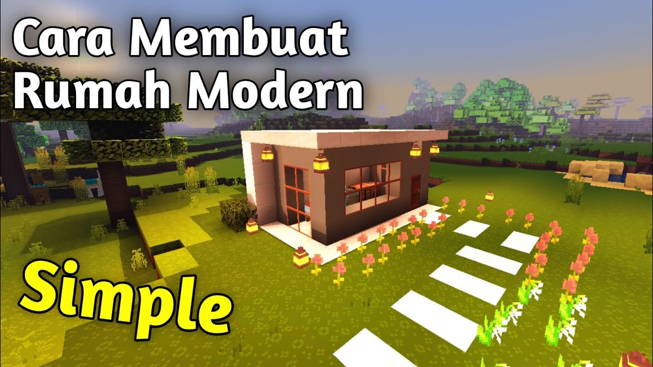 Cara Membuat Rumah Di Minecraft Simple YouTube