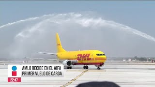Aterriza el primer vuelo de carga en el AIFA | Ciro Gómez Leyva screenshot 3