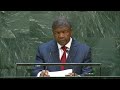 🇦🇴 Angola - President Addresses General Debate, 74th Session