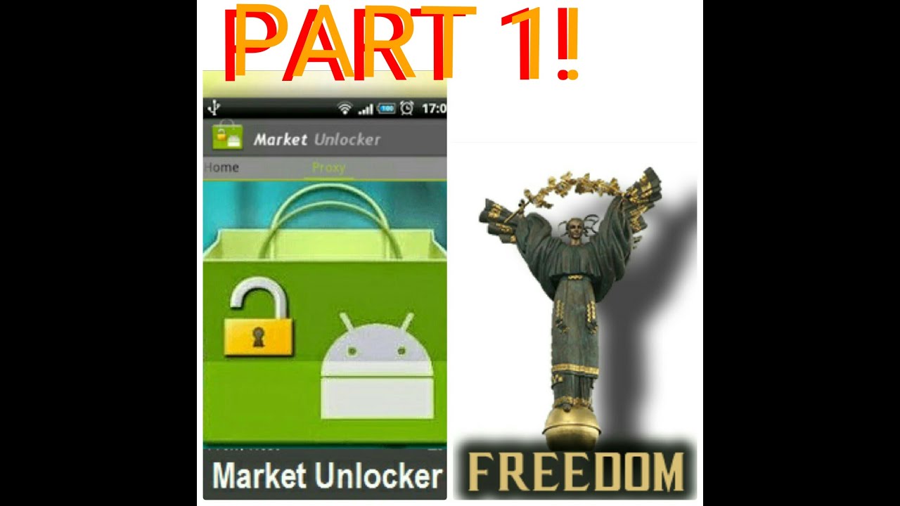 Cara menggunakan freedom dan market unlocker PART1 - YouTube