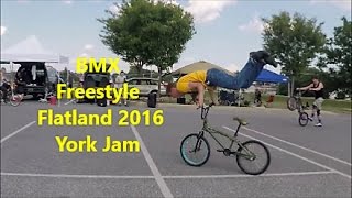 York Jam 2016 - BMX Freestyle Flatland Tricks