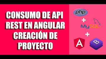 Consumo API REST PHP en Angular #4 Creación de proyecto