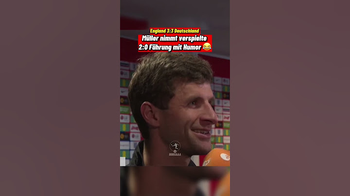 Müller nimmt verspielte 2:0 Führung mit Humor 😂