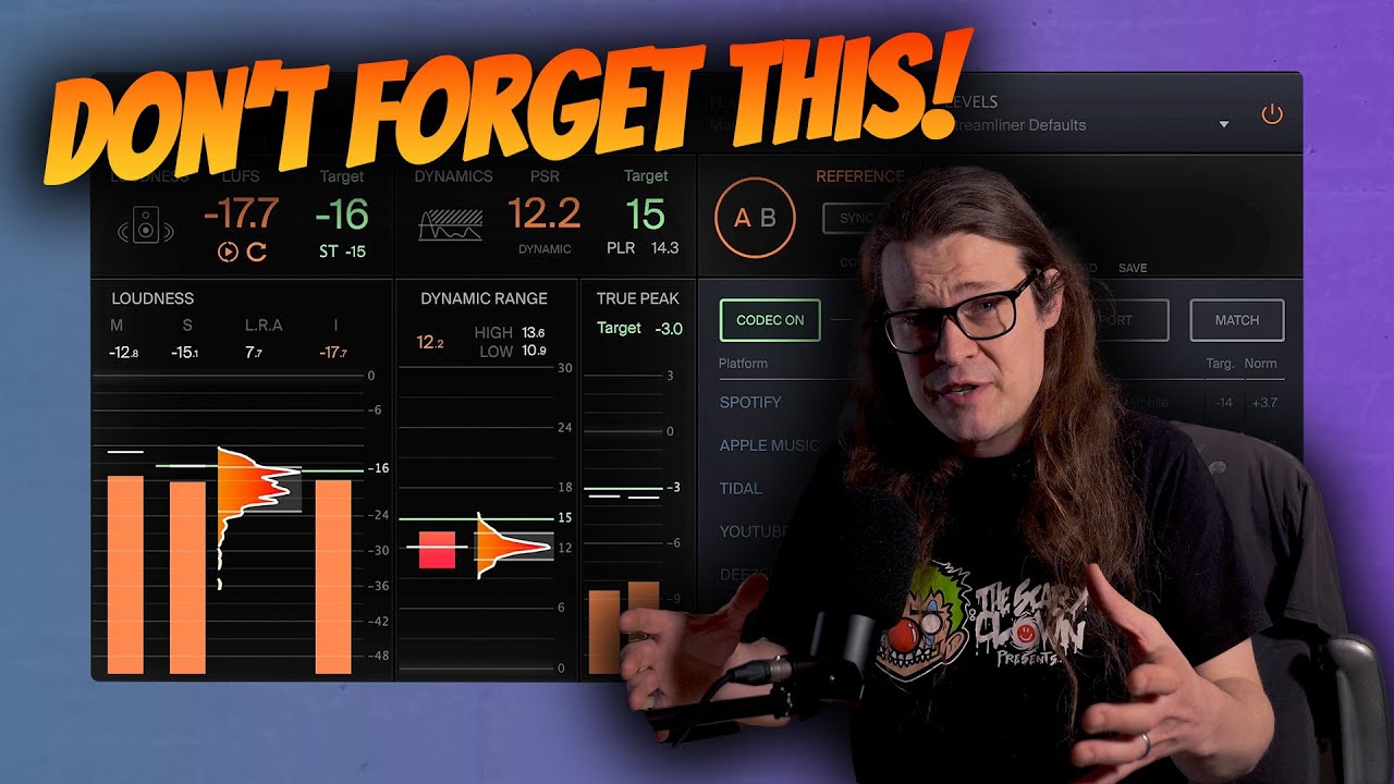 Mastering For Streaming Platforms: What You ACTUALLY Need To Know - YouTube