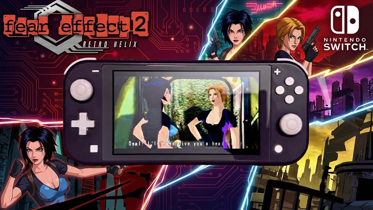 Fear Effect 2: Retro Helix Gameplay on Nintendo Switch - Classic