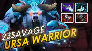 20 KILLS 0 DEATH URSA 23SAVAGE URSA WARRIOR GAMEPLAY DOTA 2 PRO HIGHLIGHTS