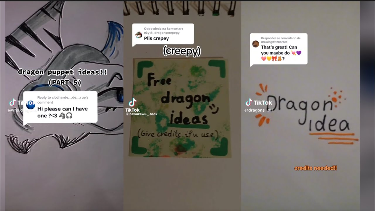 Paper Dragon Puppet Ideas Compilation! 6 - YouTube