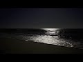 Soothing Night Waves in Total Darkness 🌊 Ocean Sounds for Sleep