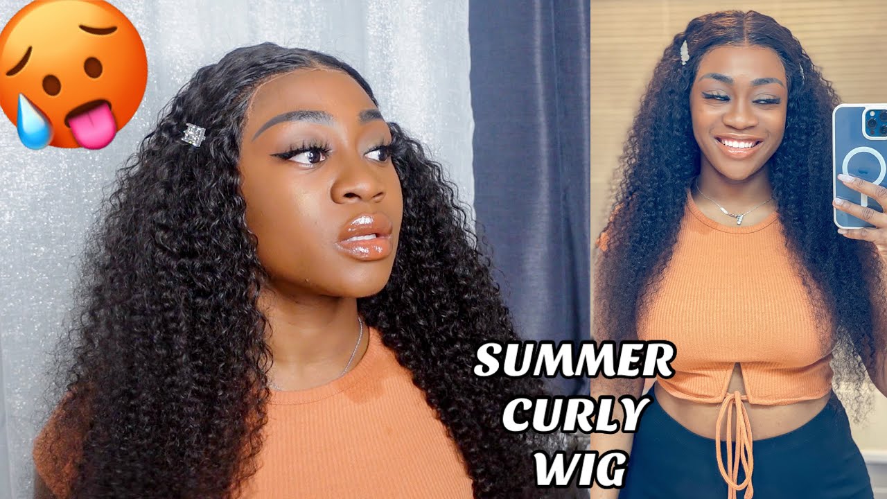 Wig curly pour lt  Cheveux humains remy les plus abordables de chez ISEE HAIR   dalhiailoveyou