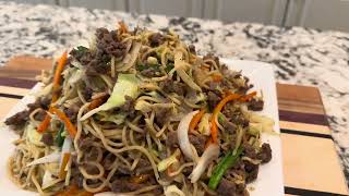 GROUND BEEF CHOW MEIN (quick & simple stir-fry noodles) 🍜Mì Xào Bò