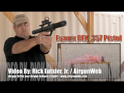 Evanix REX 9mm / .357 Air Pistol Review - By AirgunWeb