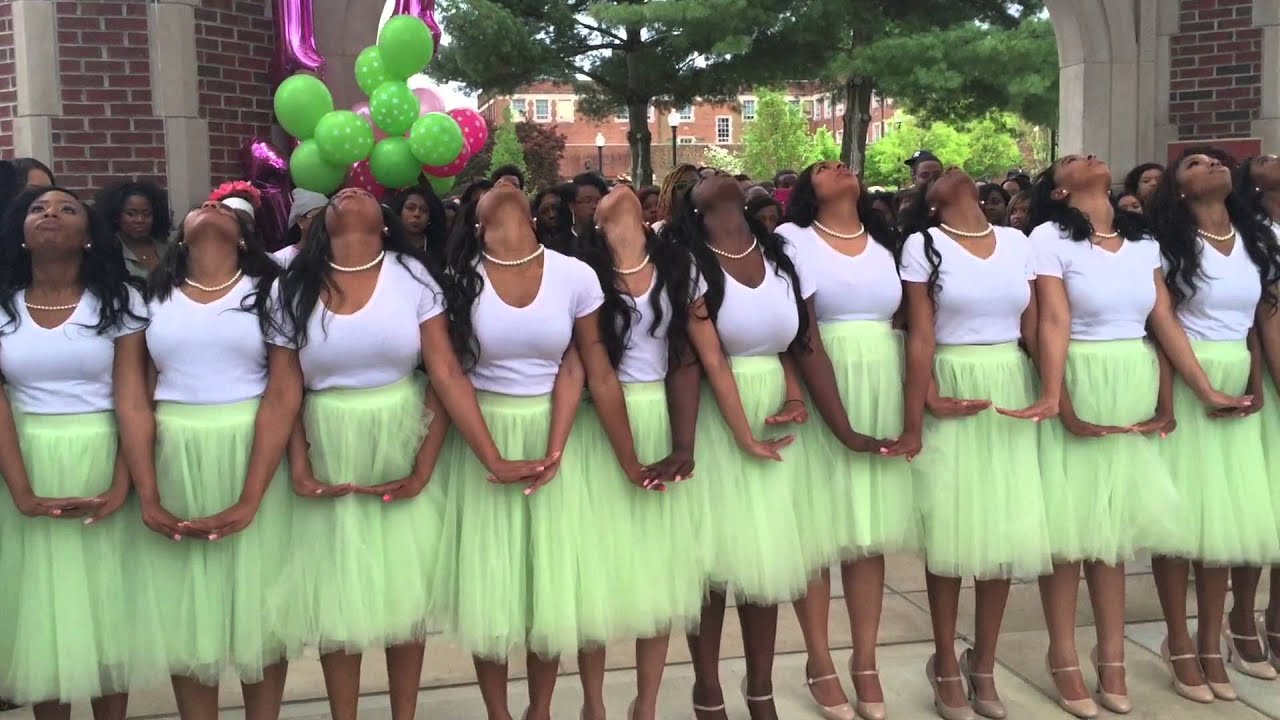 Spring 2K15 Zeta Kappa Chapter AKA Probate.  The University of Tennessee at Chattanooga   #7 love !