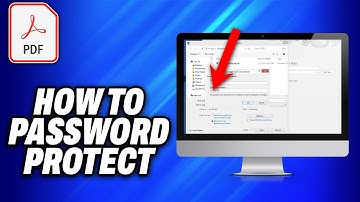 How To Password Protect a PDF (2025) - Easy Fix