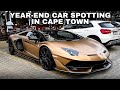 Summer brings out all the lamborghinis in cape town  yearend car spotting in cape town 2023