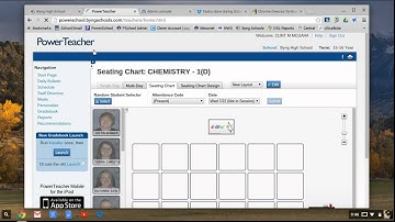 PowerTeacher Log-in, Roll taking, Seating Charts