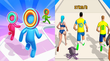 Layer Man VS Speed Runner - All Levels SpeedRun Gameplay Android iOS Ep1