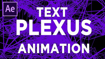 Text reveal animation using Plexus plugin - After Effects tutorial