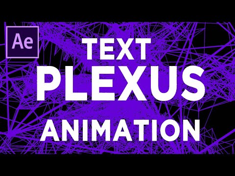 Text reveal animation using Plexus plugin - After Effects tutorial