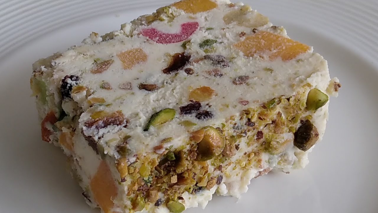 Home Made Ice Cream Cassata - YouTube
