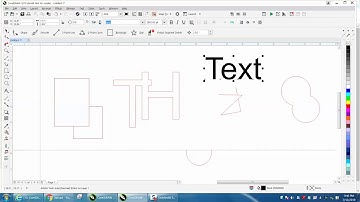 Corel Draw Tips & Tricks Virtual Segment Delete key with a Font or Text
