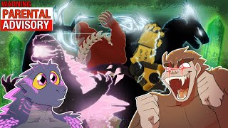 Godzilla & Kong React To Godzilla X Kong | The New Empire | Animation