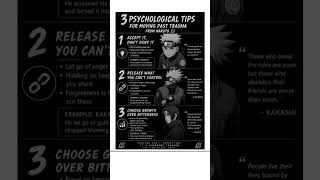 3 psychological tips for getting past trauma (Naruto) #selfhelp #advice #lifetips #anime #naruto