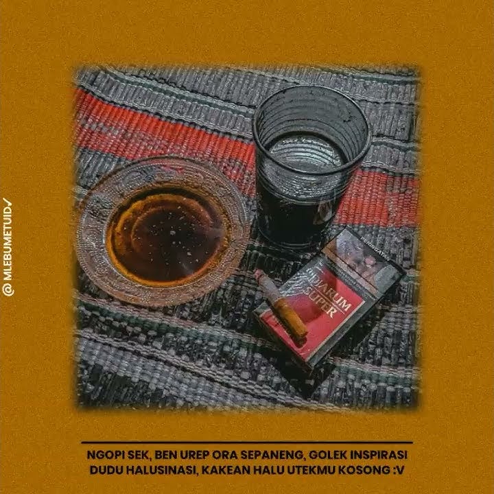STORY WA KOPI DAN ROKOK 30 DETIK KEREN!!