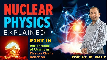 Nuclear Physics|Ch 20 Part 20| Nuclear Reactor Construction & Working (Part 1) |2nd year|Prof. Nasir