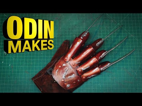 Odin Makes: Freddy Krueger&rsquo;s Glove from A Nightmare on Elm Street