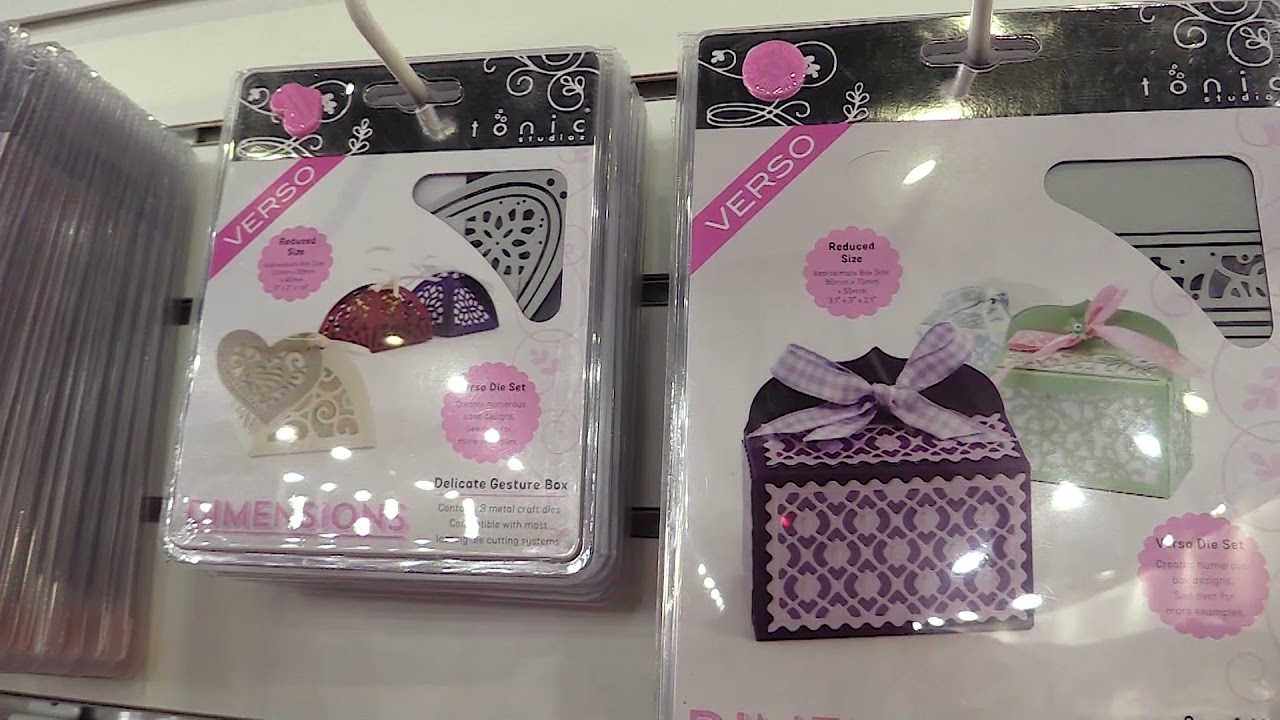 Tonic Studios | New Release Dies and Stencil Collection | Creativation 2019 stencils router