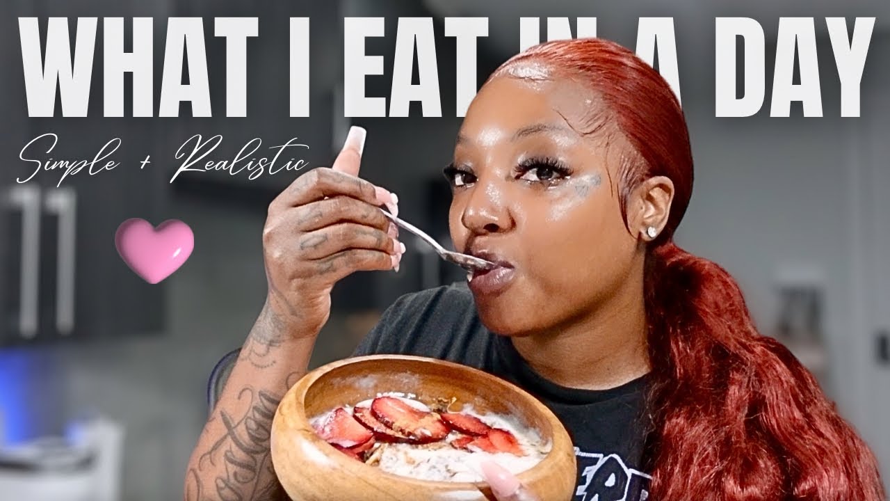 WHAT I EAT IN A DAY 🍳| easy healthy meals🌱grocery haul, supplements and natural hormone balancing 🌸