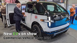 New EVs at the NEC Commercial Vehicle Show 2024 (vans, HGVs, pickups & more)