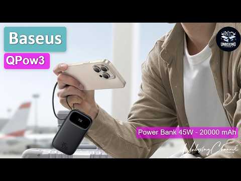 Baseus QPow3 Recensione: Vale la pena questo Power Bank con cavi integrati?