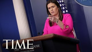 Sarah Sanders Says Illegal Immigrants Don't Need A Judge To Get Due Process | TIME