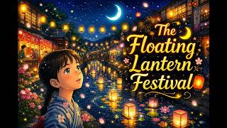 The Floating Lantern Festival 🌙🏮 | A Magical Ghibli Style Story | Lumenfern Studio |