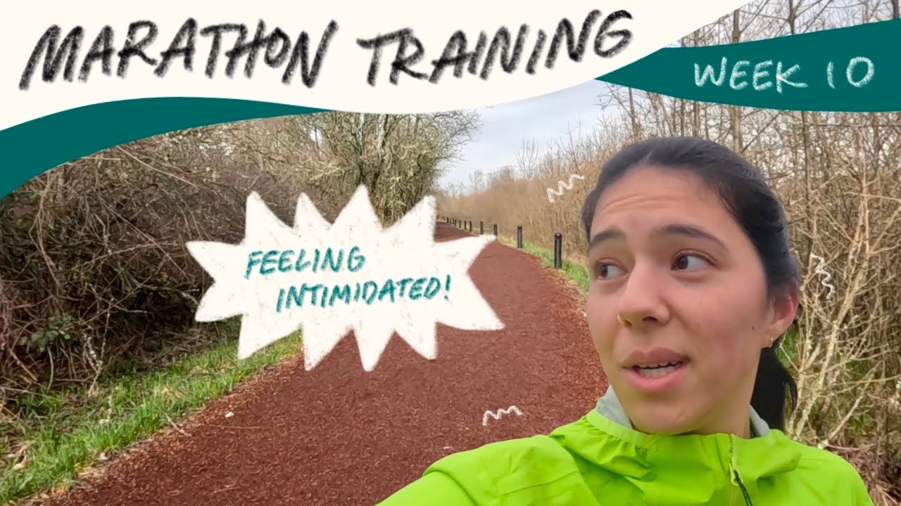 training for my first marathon wk10: halfway there - YouTube