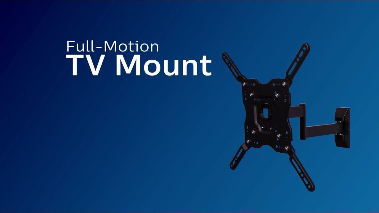 SQM9442/27: Philips Elite Full-Motion TV Mount - Installation