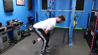 Dumbbell Swing - How To workout | With the WeStrive App screenshot 2