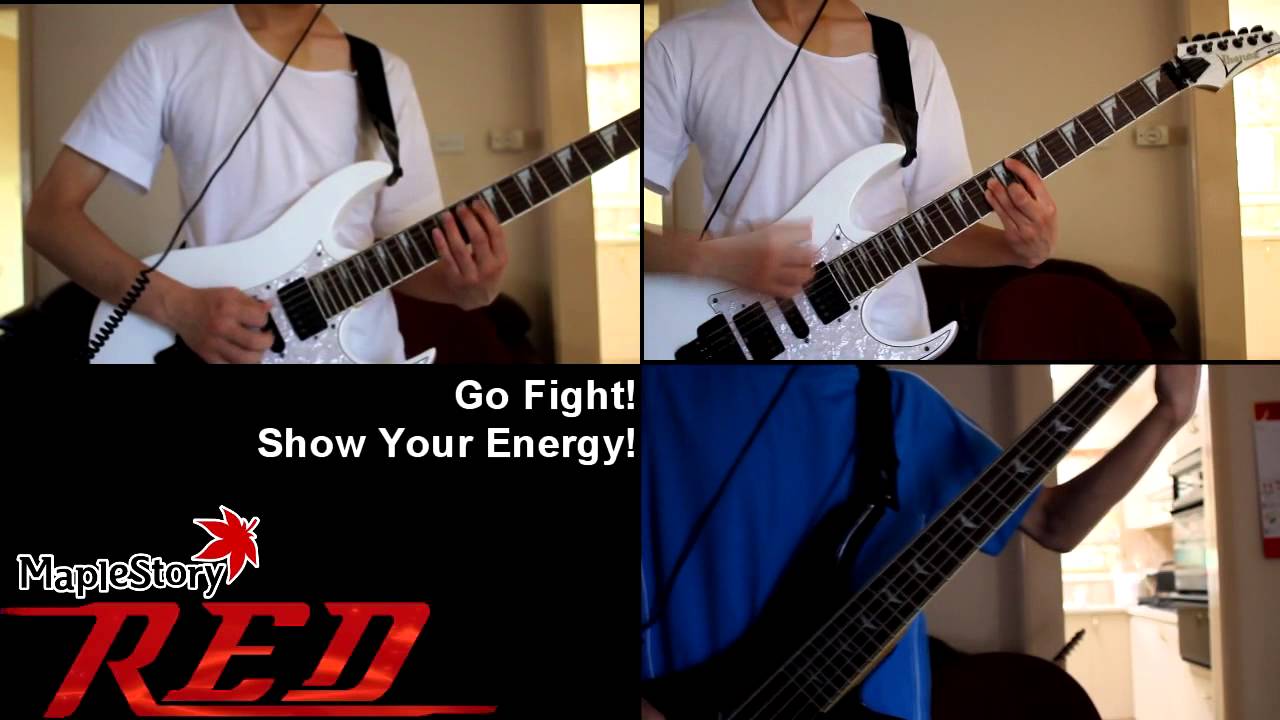 Maplestory Red Go Fight Show Your Energy Trailer Music Instrumental Cover Youtube