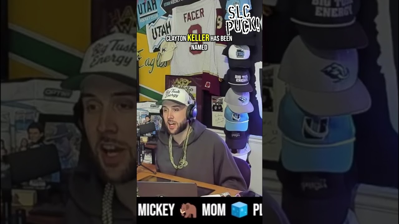 New Year's Resolutions: Utah Mammoths & Clayton Keller's Olympic Dream #shorts