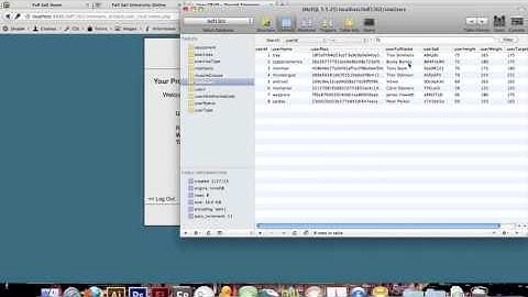 User CRUD Screencast