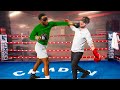 I Blindfolded A Pro Boxer and Tried To Fight Them